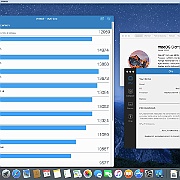 Zrzut ekranu 2017-03-14 o 10.05.24  Porównanie procesora Intel Core i5-6500 3.2 GHz z innymi procesorami 4 rdzeniowymi. Tryb multicore.